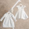 Βαπτιστικό φόρεμα Piccolino CARLA IVORY DR26F61 - Image 2