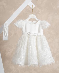 Βαπτιστικό φόρεμα Piccolino LUCIA IVORY