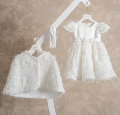 Alternative view of Βαπτιστικό φόρεμα Piccolino LUCIA IVORY