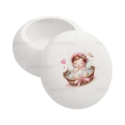 Μπομπονιέρα Βάπτισης Macaron με θέμα So Sweet TS1094M