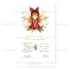 Προσκλητήριο βάπτισης με θέμα Xmas Fairy TS1956 - Image 2