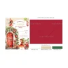 Προσκλητήριο βάπτισης με θέμα  XMAS TS839 - Image 2