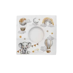 Μπομπονιέρα Βάπτισης Ρεσώ με θέμα  Cute Elephant TS1067RS