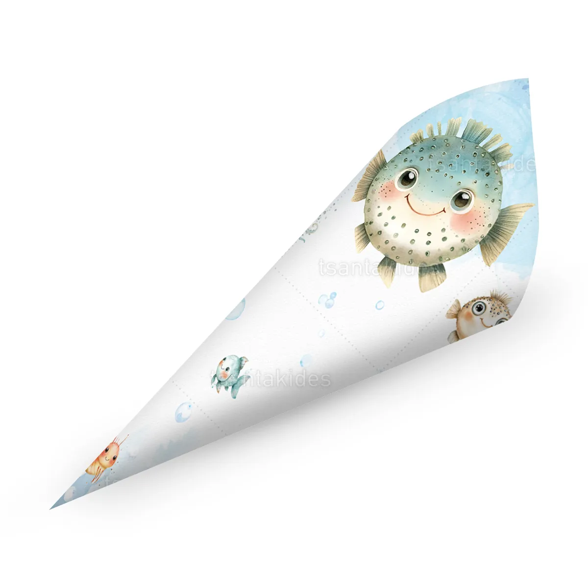 Χωνάκια Βάπτισης Pufferfish TS1073