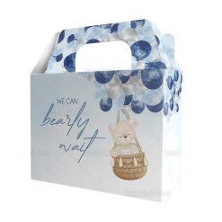 Κουτί LUNCHBOX βάπτισης με θέμα  Bear Balloons TS431L